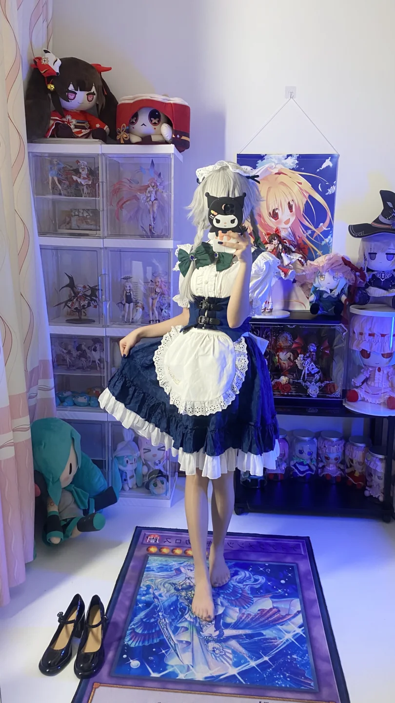 白栎Shirly - No.012 十六夜咲夜 [66P,10V-1.94GB] tg@simisebaisi 【丝足阁】008.webp